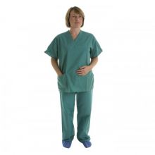 Green Short Sleeved Theatre Suit