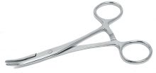 Dunhill Forceps Curved 5inch