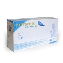 Nitrex Blue Nitrile Examination Gloves (200 per box)